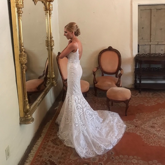 Hayley Paige West Bridal Grown - Picture 6 of 6